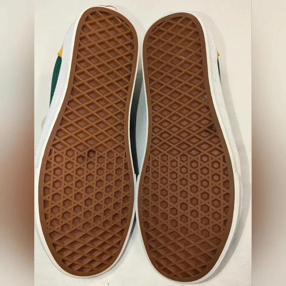 Vans Old Skool Yacht Club Suede Sneakers Blue/Green/Yellow, size M6.5/W8 - Picture 7 of 7